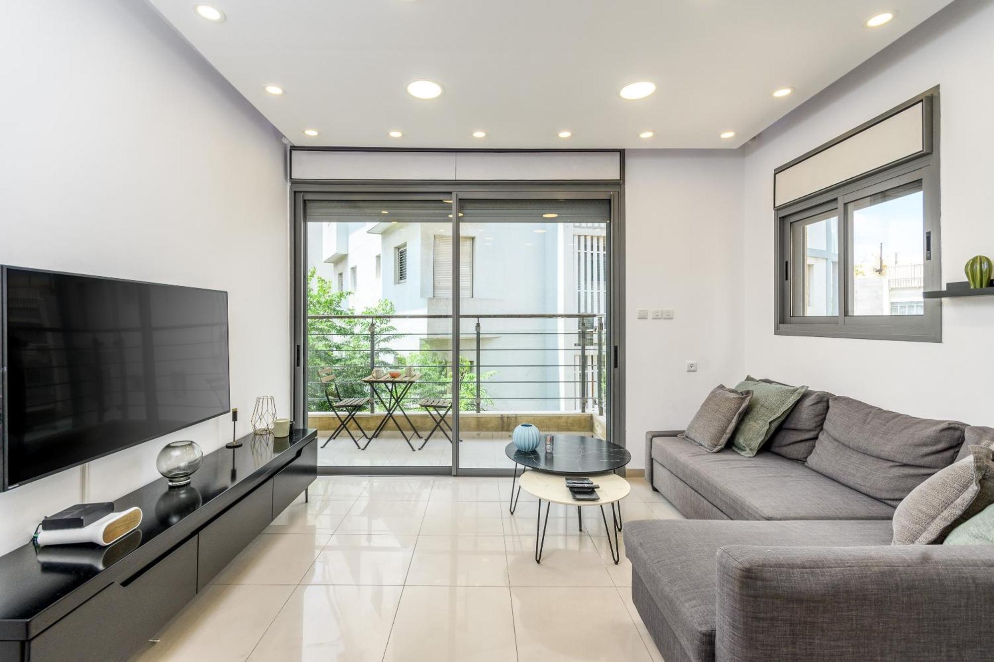 Very Nice 1 Bdr Apartment 2 Min From The Beach ! Тел Авив Екстериор снимка